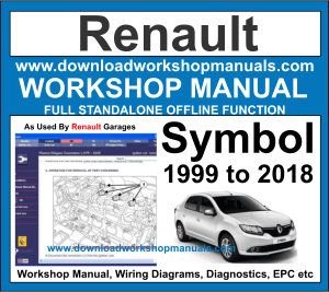 renault symbol service repair workshop manual
